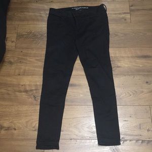 Black super super stretch jegging